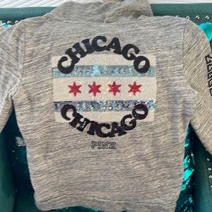 Pink Hoodie Sweater-Chicago